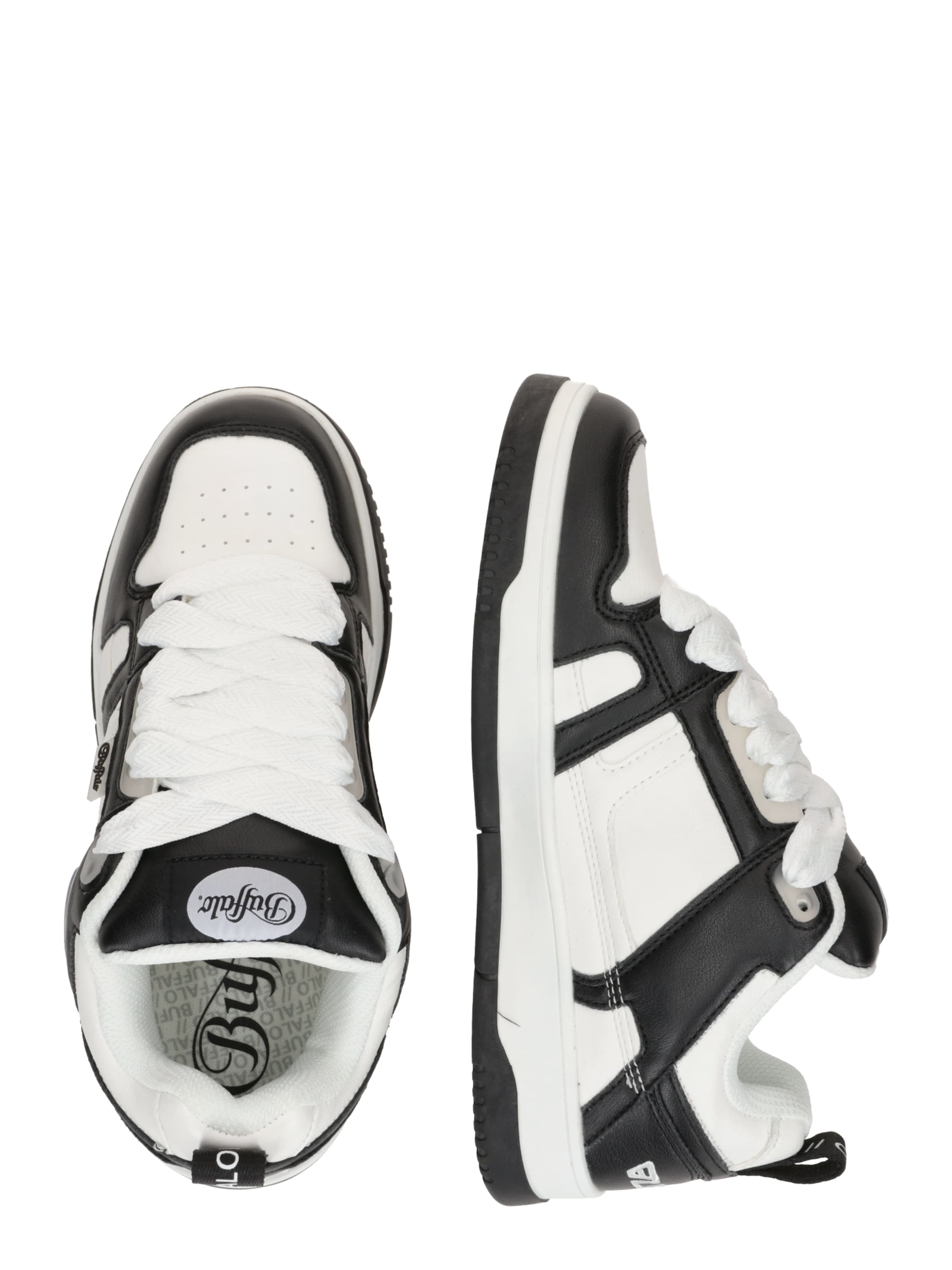 Sneaker low 'AZALIA' de la BUFFALO pe negru