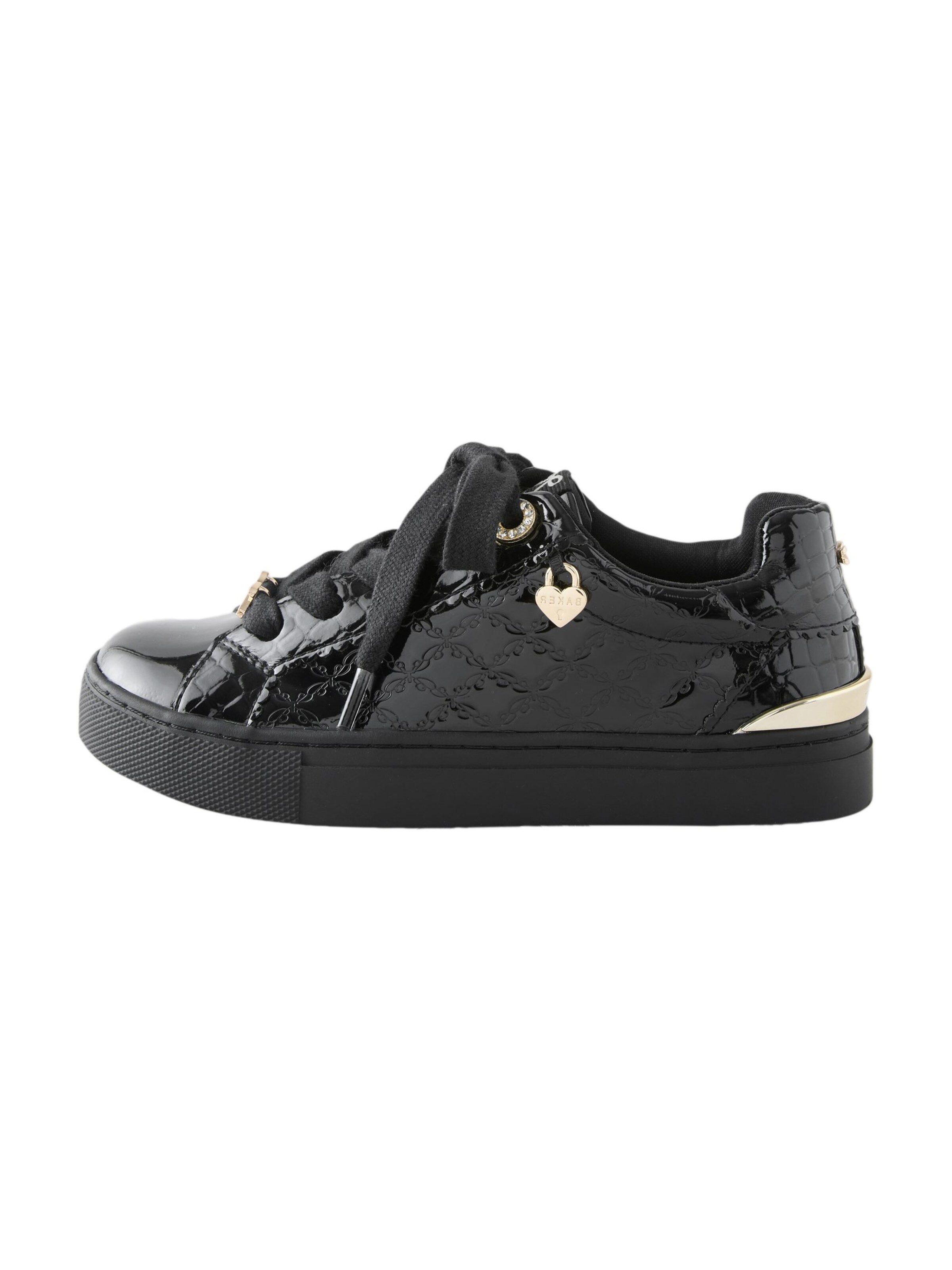 Baker by Ted Baker Σνίκερ σε μαύρο: μπροστά