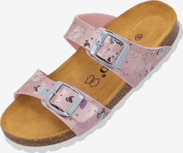 Palado Sandale 'Palado Kids Samos G Print' in Pink: Vorderseite