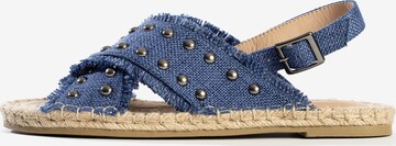 Celena Sandal 'Carolyn' in Blue: front