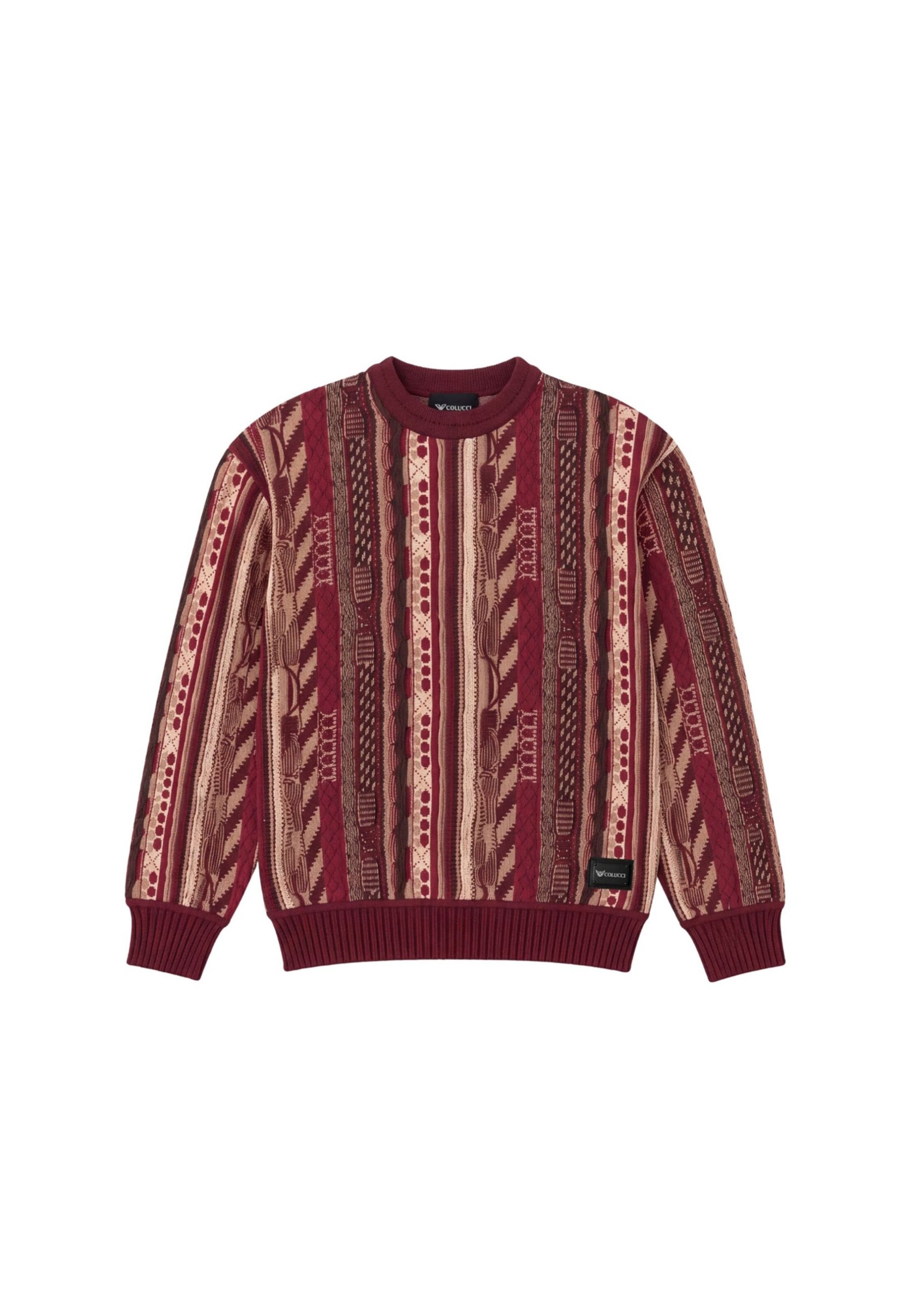 Pullover di Colucci in rosso: frontale