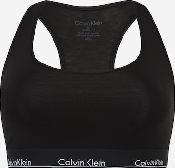 Calvin Klein Underwear Plus Podprsenka - Čierna: predná strana
