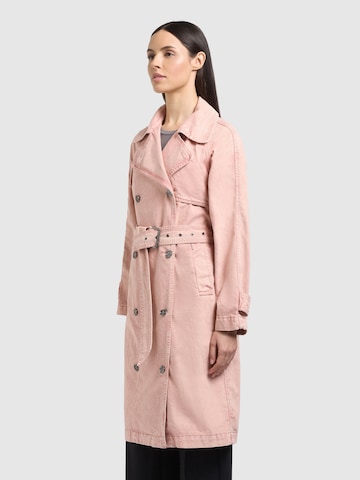 Manteau mi-saison 'ENZA' khujo en rose