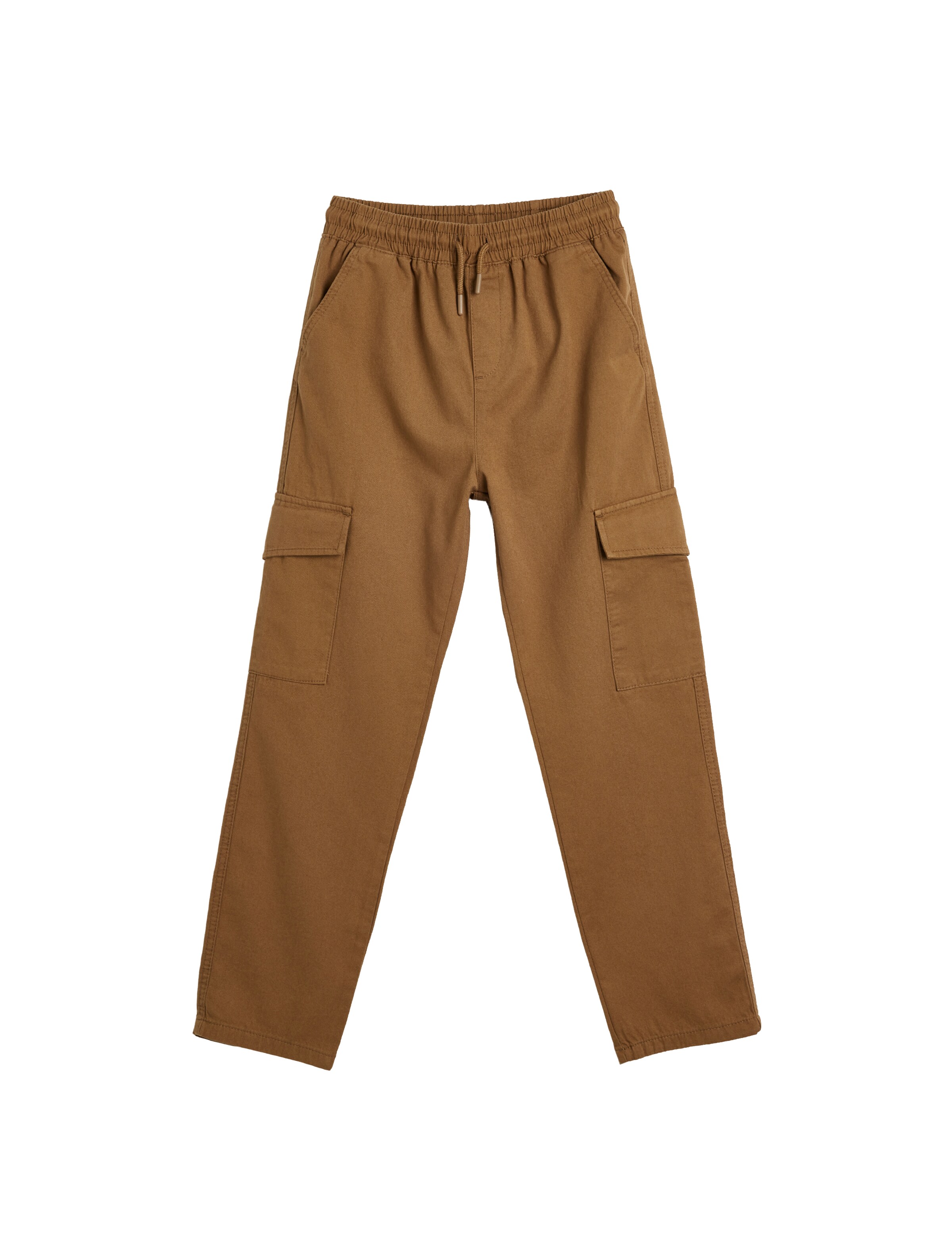 Koton Loosefit Broek in Bruin: voorkant
