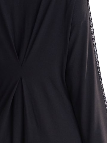 Lisca Dressing Gown 'Adventure' in Black