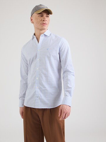 Hackett London Regular fit Риза в синьо: отпред