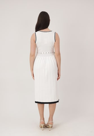 Robe Elara en blanc