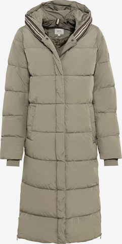 CAMEL ACTIVE Winter Coat in Green: front