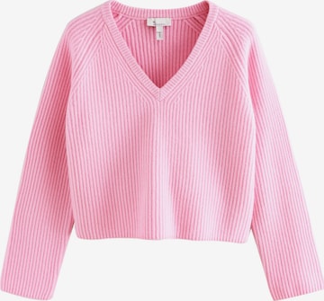 Next Sweater in Pink: front