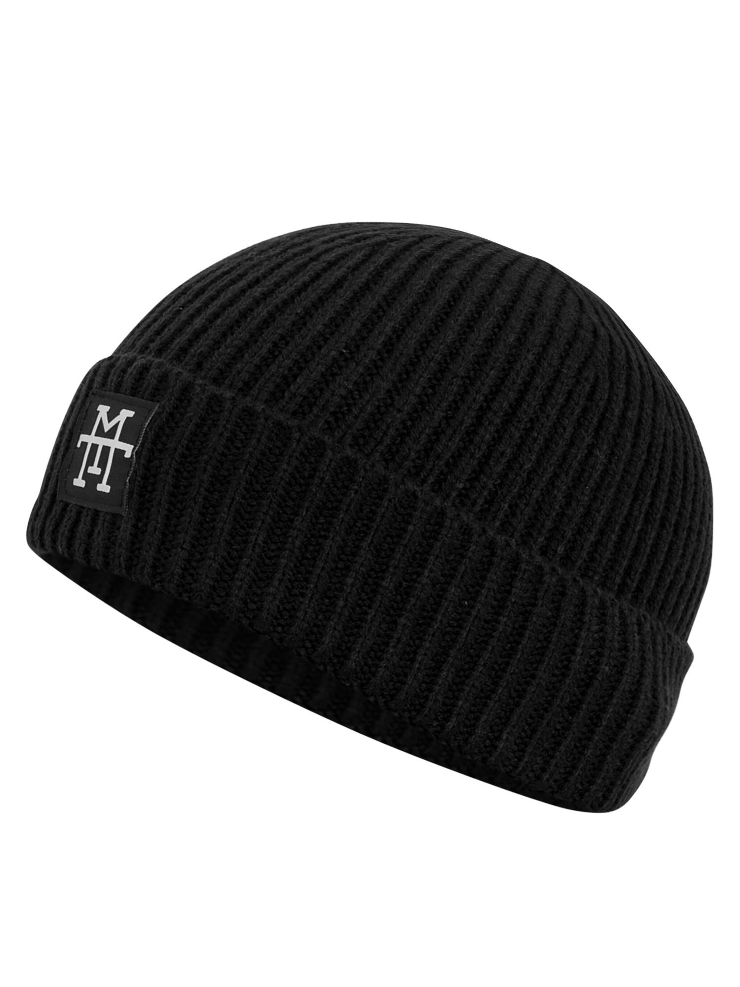 Manufaktur13 Mütze 'Heavy Knit'‌‌ in Schwarz