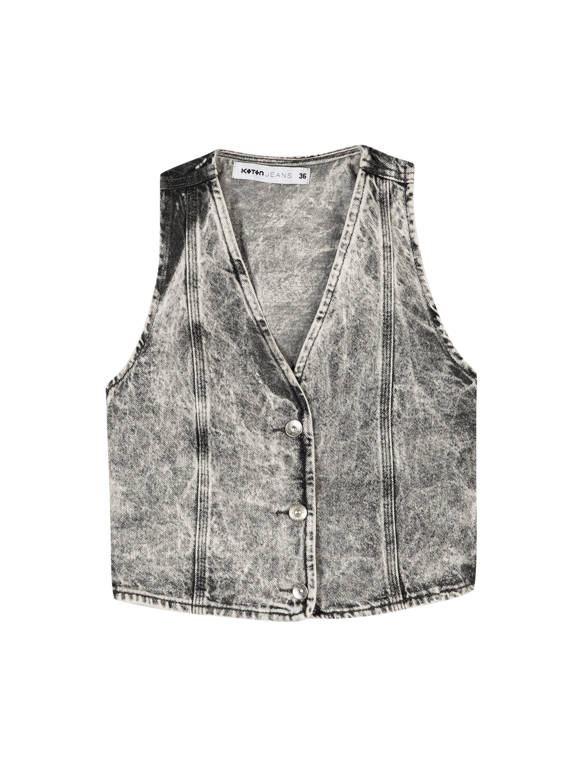 Koton Weste in Grau: Vorderseite