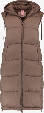 ZABAIONE Vest 'Doreen' in Beige: front