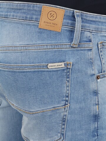 Cross Jeans Slimfit Jeans 'DAMIEN' in Blau