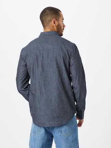 ABOUT YOU - Regular Fit Camisa 'Malte' em azul