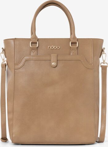 NOBO Shopper 'Velvet' i beige: forside