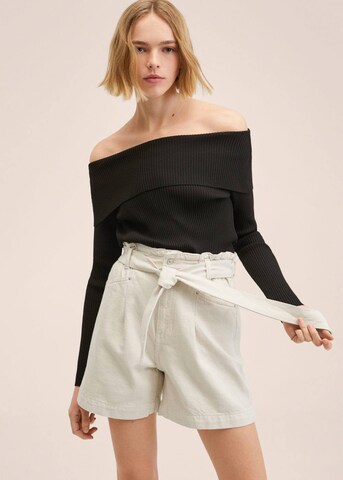 Largi Jeans 'Ares' de la MANGO pe bej