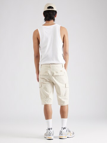 Regular Pantalon cargo BLEND en beige