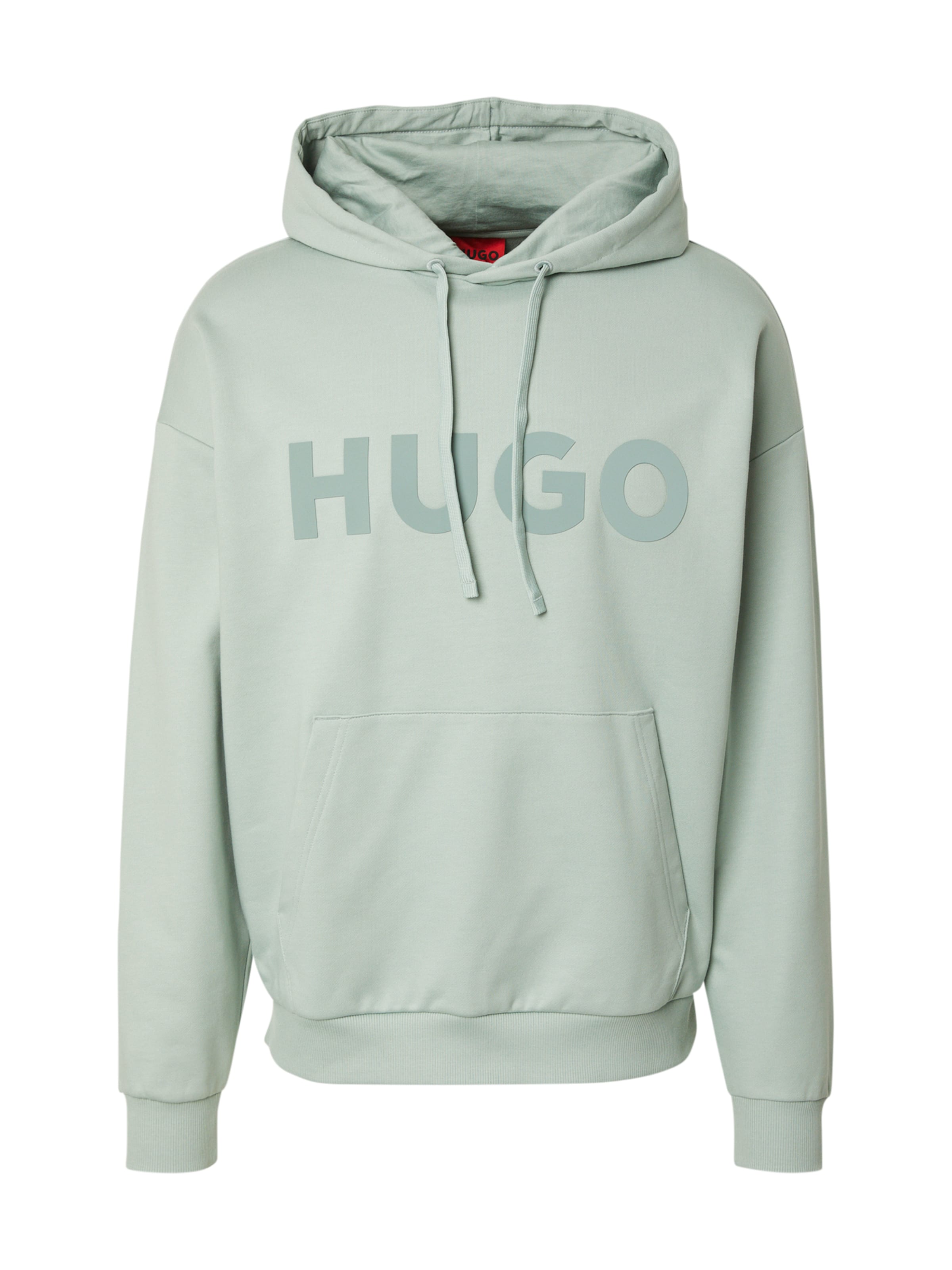 HUGO Sweatshirt 'Ditchle' in Grün: Vorderseite