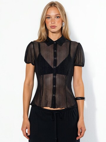 Busem - Camisa em preto: frente