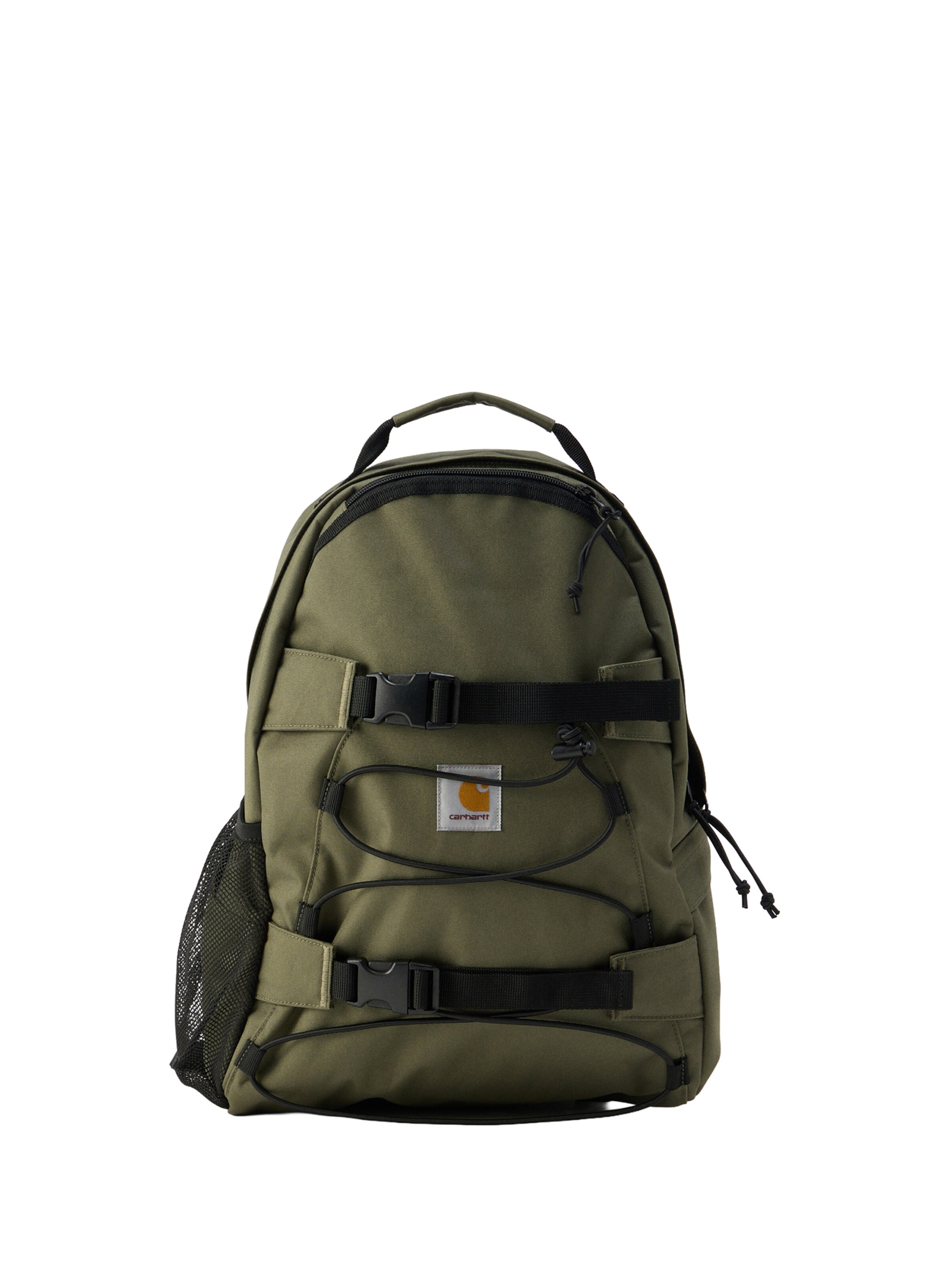 Carhartt WIP Σακίδιο πλάτης 'Kickflip' σε πράσινο: μπροστά