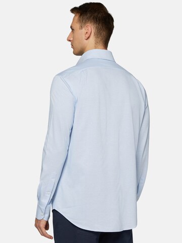 Coupe regular Chemise Boggi Milano en bleu