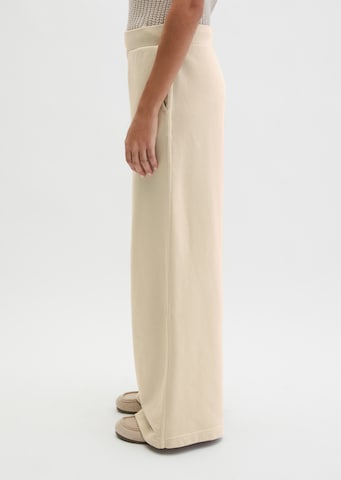 Marc O'Polo Wide Leg Hose in Beige