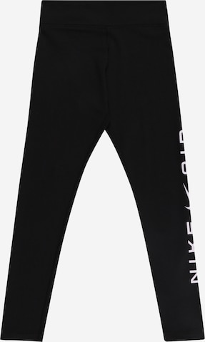 Skinny Leggings Nike Sportswear en noir : devant