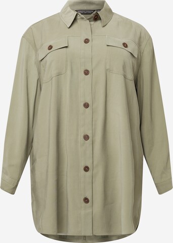 Robe-chemise Dorothy Perkins Curve en vert : devant
