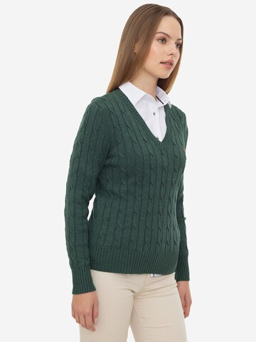 Sir Raymond Tailor Sweater 'Frenze' in Green