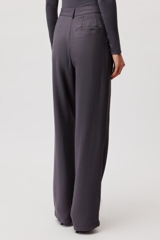 LeGer by Lena Gercke Regular Pleat-Front Pants 'Draco' in Grey