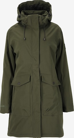 Whistler Winterparka 'Algoma' in Groen: voorkant