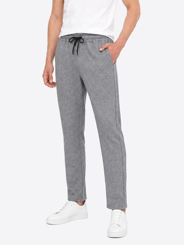 YAGESHARK Regular Workout Pants 'Jogginghose Herren' in Grey