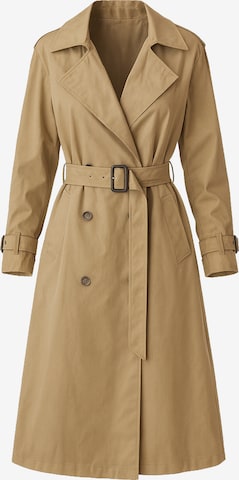 Elara Mantel in Beige: Vorderseite