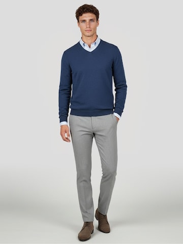 Pull-over Steppin' out en bleu : devant