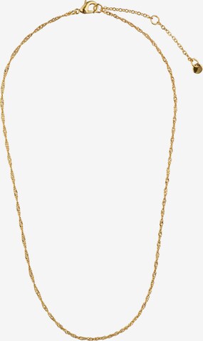 Six Necklace in Gold: front