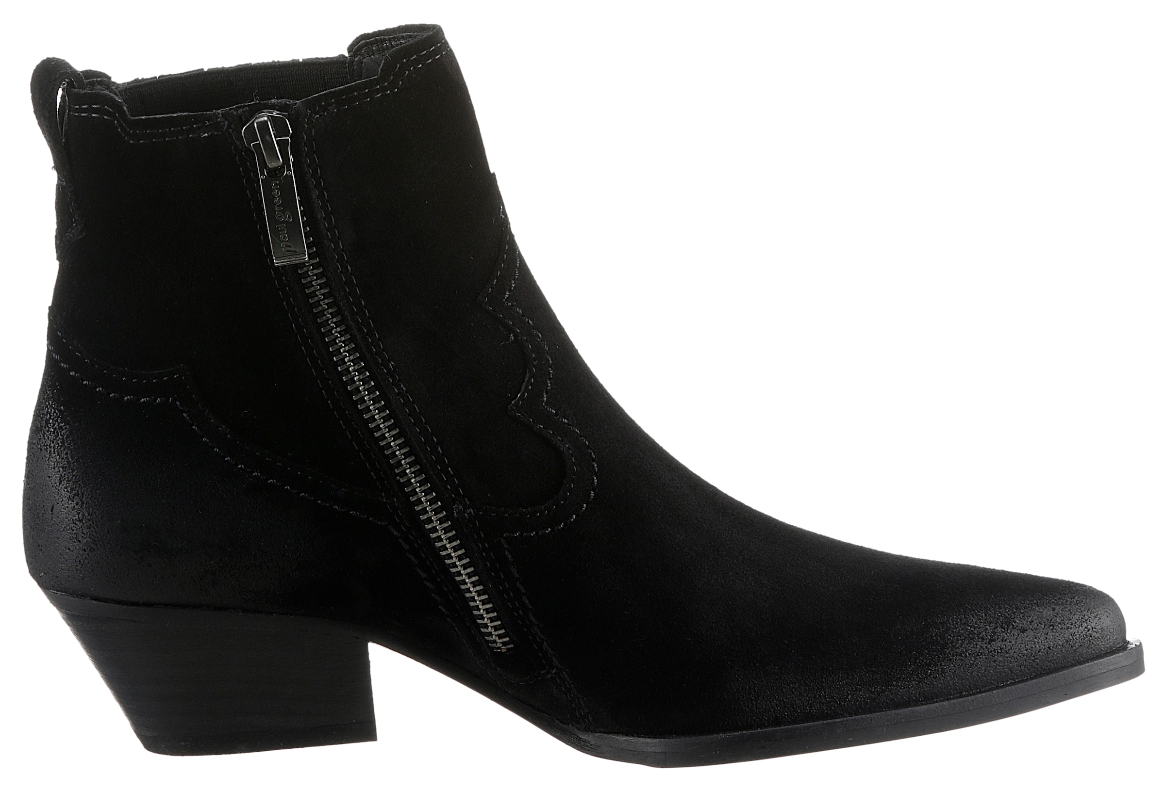 Stivale da cowboy di Paul Green in nero