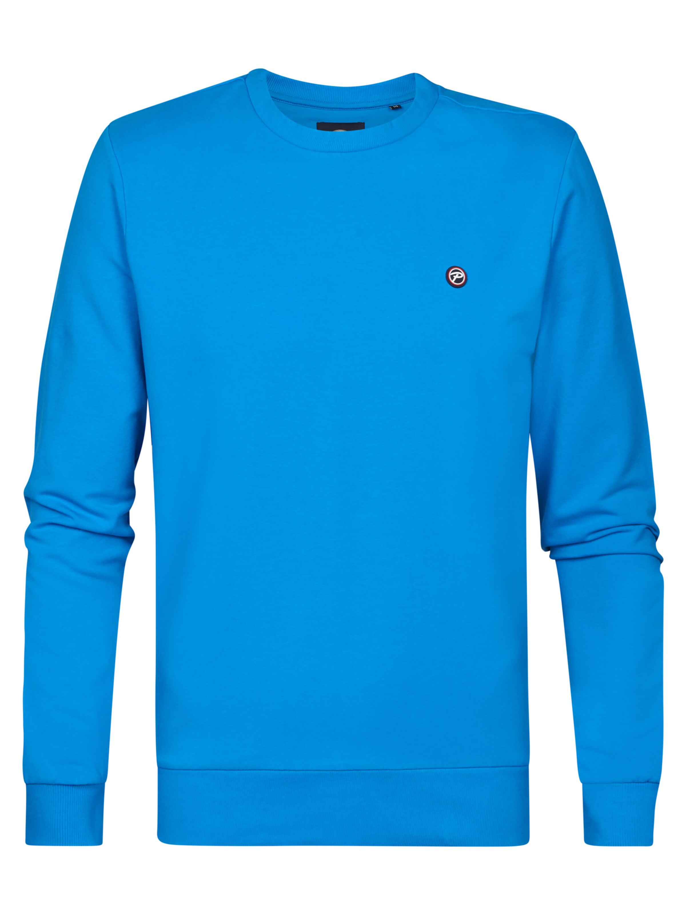 Sweat-shirt Petrol Industries en bleu : devant