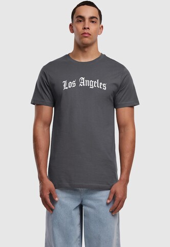 MT Men Shirt 'Los Angeles' in Grau: Vorderseite