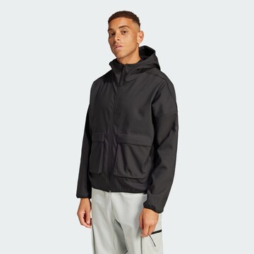 ADIDAS SPORTSWEAR Sports jacket 'City Escape' in Black: front