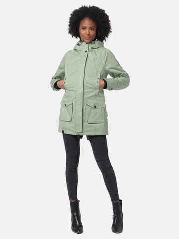 Parka mi-saison 'Brinjaa' NAVAHOO en vert