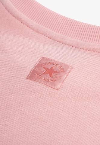 CONVERSE Sweatshirt in Roze