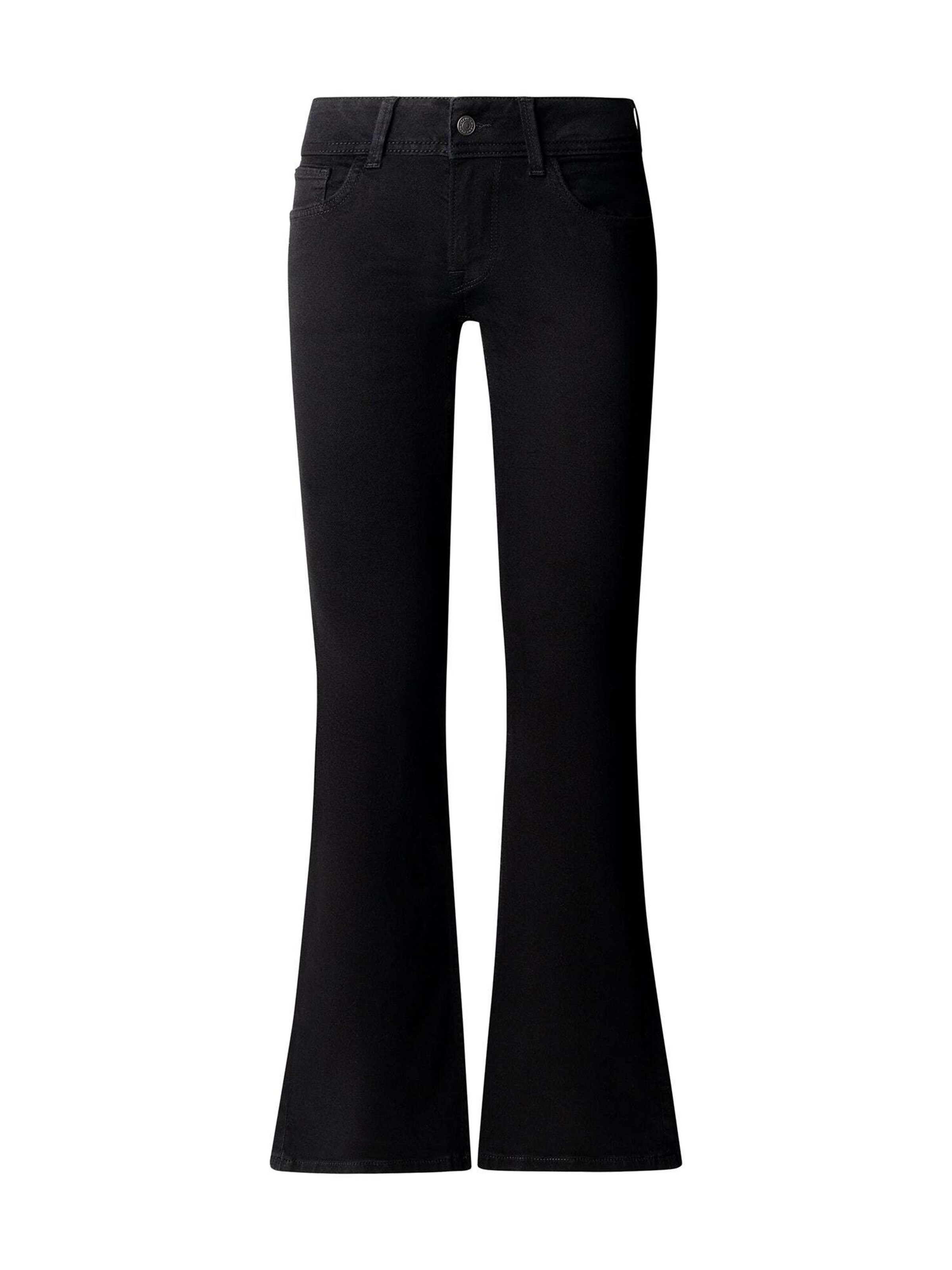 Pepe Jeans - Acampanado Vaquero ' PIMLICO ' en negro: frente