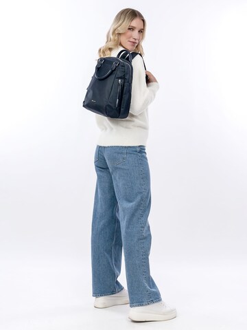 Tamaris Backpack ' TAS Giuseppa ' in Blue: front