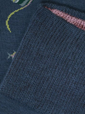 Von Jungfeld Socks 'Signature Icons' in Blue