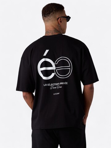 ESTEEM Shirt 'Opposé' in Black: front