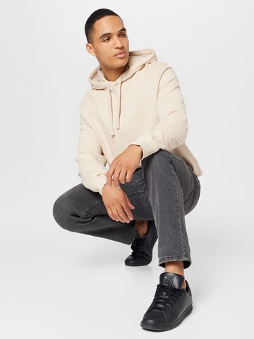 HUGO Sweatshirt 'Dapo' in Beige