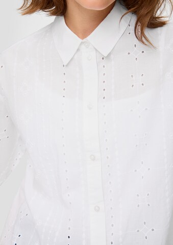 Chemisier s.Oliver en blanc