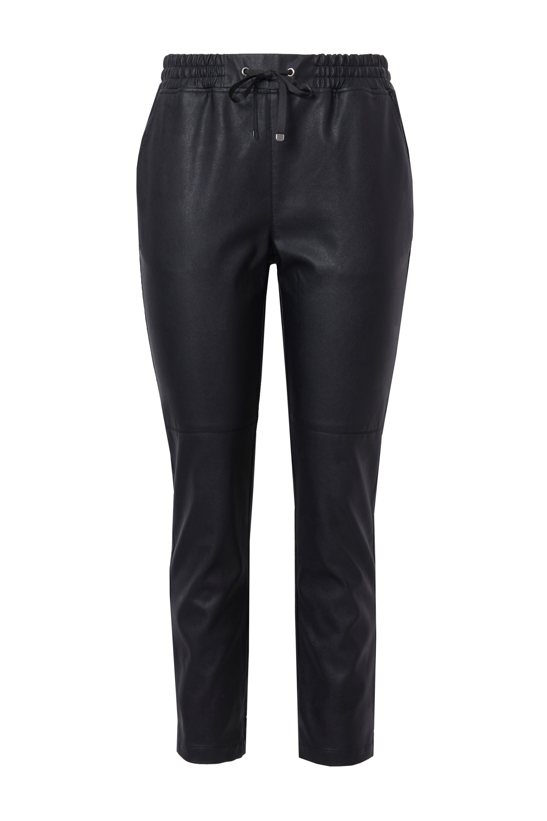 Angel of Style Slimfit Hose in Schwarz: Vorderseite