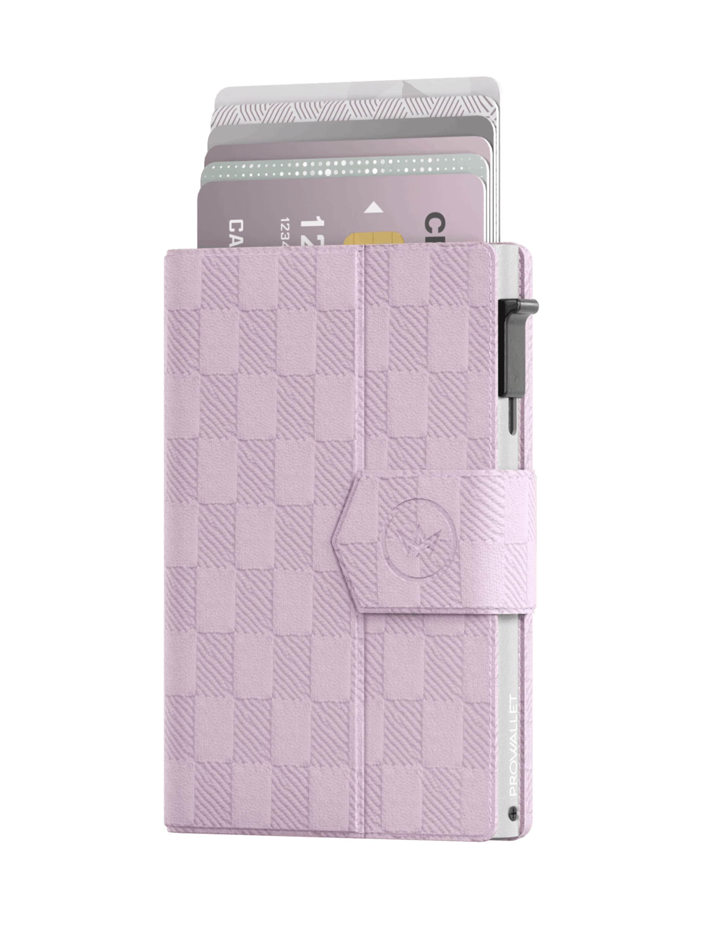 Prowallet Wallet 'Pasjeshouder Plus Panel' in Purple