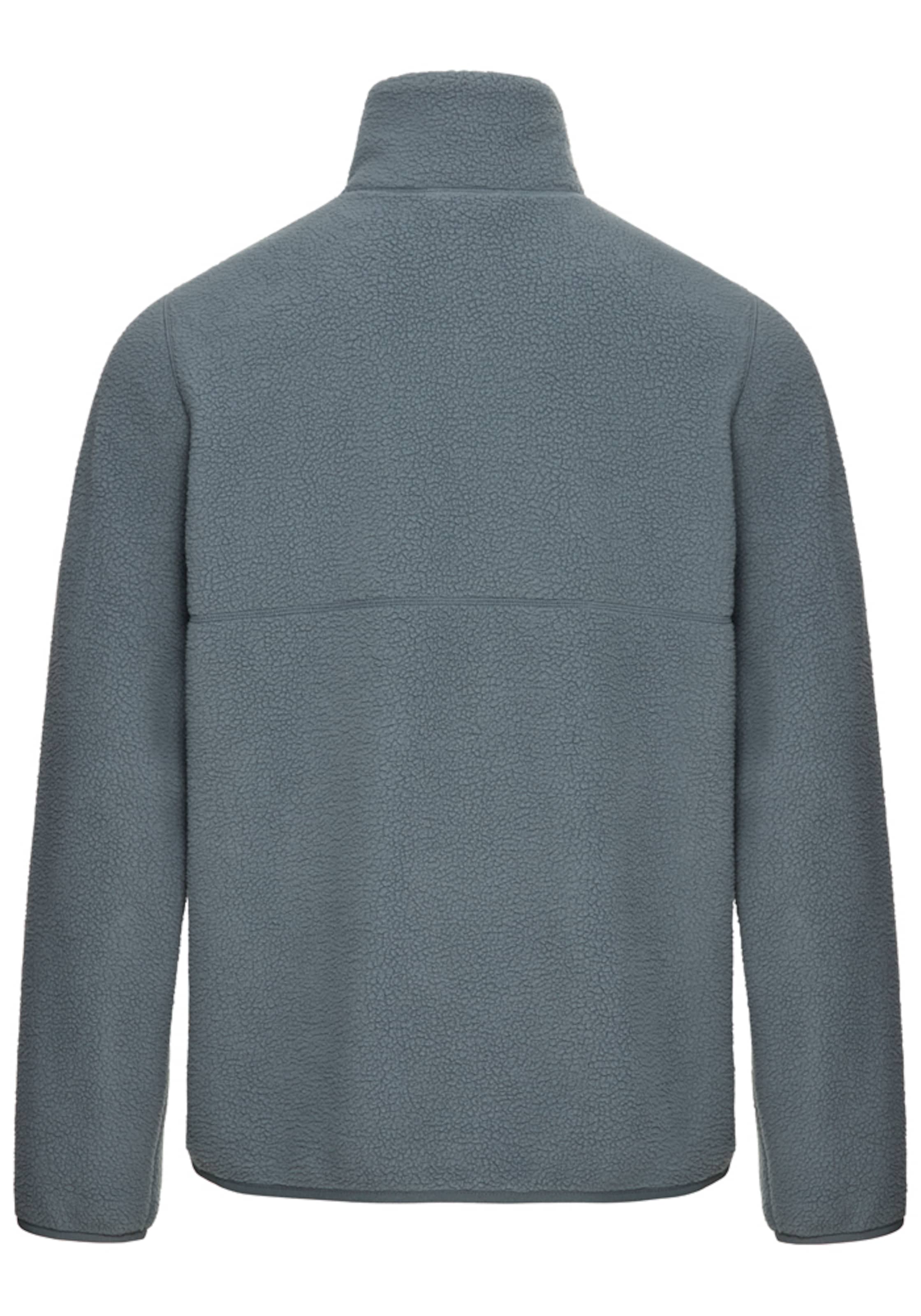 JACK WOLFSKIN Funkčná flisová bunda - Sivá